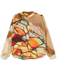 Yavi - Abstract-Print Shirt - Lyst