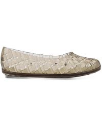 Melissa - Possession Woven-Effect Ballet Flats - Lyst
