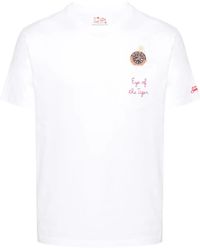 Mc2 Saint Barth - T-Shirt Con Ricamo - Lyst
