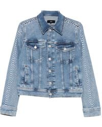 7 For All Mankind - Denim jacket - Lyst