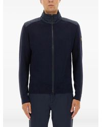 Belstaff - "Kelby" Cardigan With Zipper - Lyst