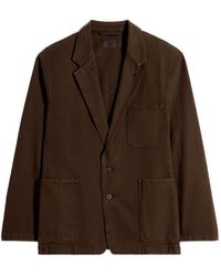 Lemaire - Single Breasted Tailored Jacket - Lyst