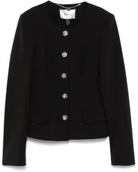 Nissa - Flower-Button Jacket - Lyst