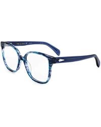 Rag & Bone - Brille Mit Eckigem Gestell - Lyst