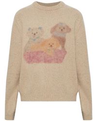 Carne Bollente - Graphic-Print Crew-Neck Sweater - Lyst