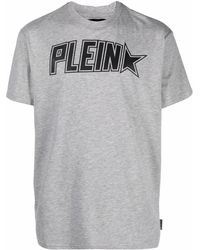 Philipp Plein - Plein Star Logo Print T-Shirt - Lyst
