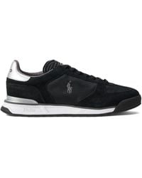 Polo Ralph Lauren - Suede Panelled Sneakers - Lyst