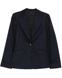 Kiko Kostadinov - Pinstripe-Pattern Single-Breasted Blazer - Lyst