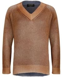 Gran Sasso - V-Neck Sweater - Lyst