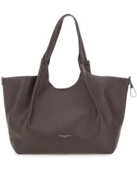 Gianni Chiarini - Large Dua Hammered Leather Tote Bag - Lyst