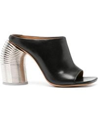 Off-White c/o Virgil Abloh - Silver Spring Mule Shoes - Lyst