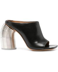 Off-White c/o Virgil Abloh - Spring Mules Aus Leder 110Mm - Lyst