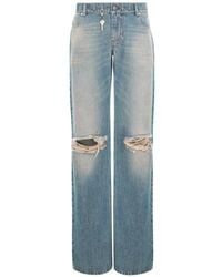 SEEN USERS - Chatelaine Distressed Jeans - Lyst