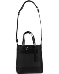 Maison Margiela - Pebbled Top Handle Shoulder Bag - Lyst