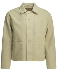 AURALEE - Patch-Pocket Coats - Lyst