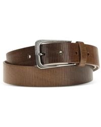 Brunello Cucinelli - Gürtel aus strukturiertem Leder - Lyst