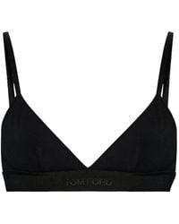 Tom Ford - Logo-Band Bra - Lyst