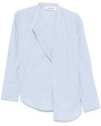 Rohe - Camicia Asimmetrica A Righe - Lyst