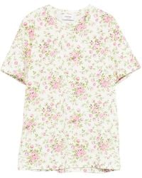 Ottod'Ame - Floral T-Shirt - Lyst