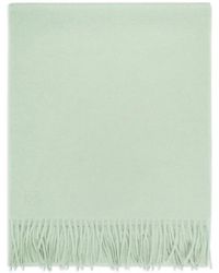 Bompard - Bufanda Con Monograma Bordado Y Flecos - Lyst