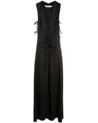 Lethicia Bronstein - Teres Satin Maxi Dress - Lyst
