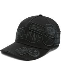 DSquared² - Embroidered-Patch Baseball Cap - Lyst