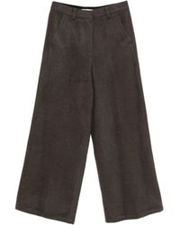 Low Classic - Bouclé Broek - Lyst