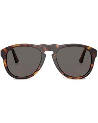 Persol - Lunettes De Soleil À Monture Effet Écaille De Tortue - Lyst