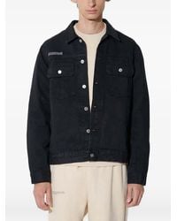 PANGAIA - Buttoned Denim Jacket - Lyst