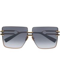 Balmain - Square-Frame Sunglasses - Lyst