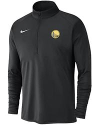 Nike - Haut À Manches Longues Zippé 1/2 Nba Golden State Warriors - Lyst