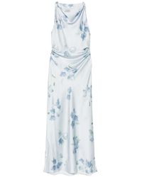 Vince - Maxi-Jurk Met Bloemenprint - Lyst