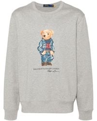 Polo Ralph Lauren - Polo Bear Fleece Sweatshirt - Lyst