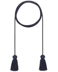 Pierre Louis Mascia - Plmbelt Tassel-Embellished Belt - Lyst