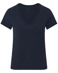 Patrick Assaraf - V-Neck Short-Sleeve T-Shirt - Lyst