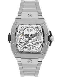 Philipp Plein - Stainless Steel T-Shirt The $Keleton 2.0 Watches - Lyst