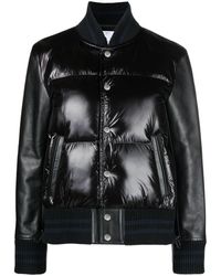 Sacai - Panelled Quilted Bomber Jacket - Lyst