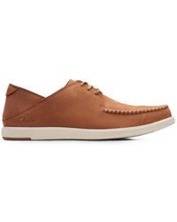Clarks - Chaussures Bratton Tie En Cuir - Lyst