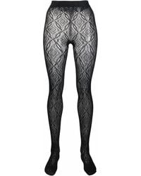 Wolford - Ajouré Net Tights - Lyst