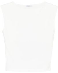 Patrizia Pepe - Cut-Out T-Shirt - Lyst