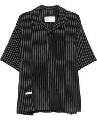 Song For The Mute - Striped Short-Sleeve Shirt - Lyst