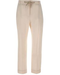 Eleventy - Drawstring-Cuffed Trousers - Lyst