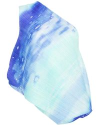 Pleats Please Issey Miyake - Pleated One-Shoulder Top - Lyst