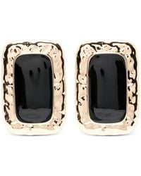 Self-Portrait - Large Mottled Earrings - Lyst
