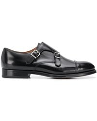 Doucal's - Leather Monk Shoes - Lyst