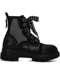 Agl Attilio Giusti Leombruni - Botas de malla con cordones de x 10 CORSO COMO - Lyst