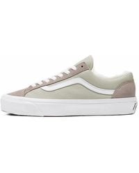 Vans - Old Skool Leather Sneakers - Lyst