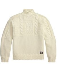 Polo Ralph Lauren - Cable-Knit Roll-Neck Sweater - Lyst