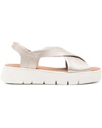 Geox - 40Mm Dandra Crossover Slingback Sandals - Lyst
