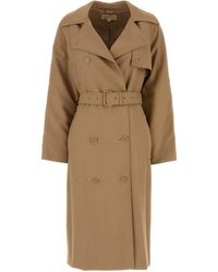 MICHAEL Michael Kors - Gabardina con doble botonadura - Lyst